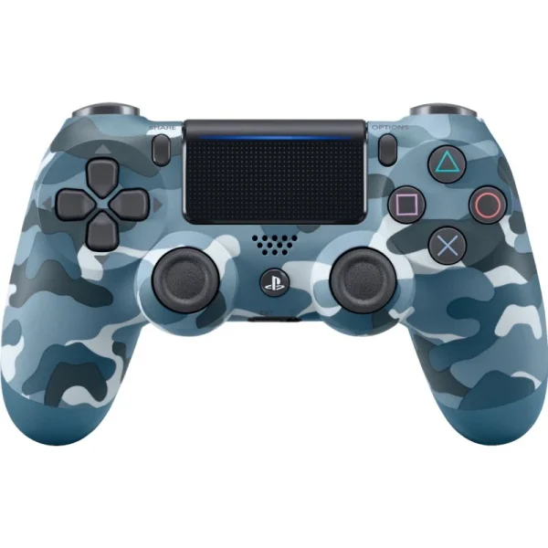 دسته بازی بی‌سیم DualShock 4 برای PS4 (آبی Camouflage)