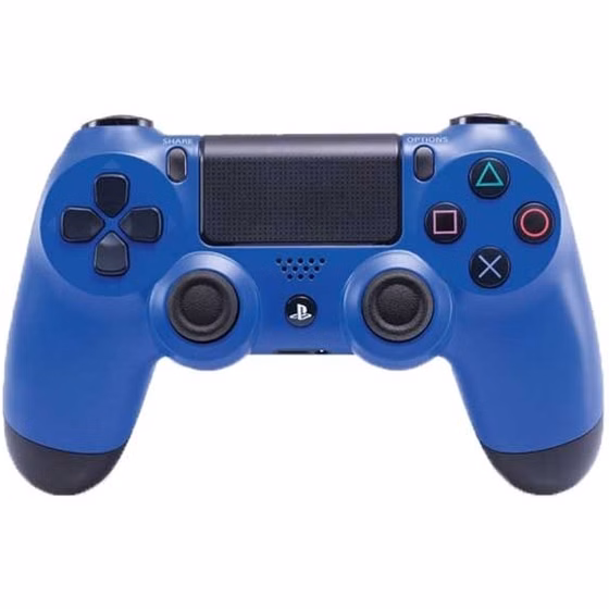 دسته بازی بی‌سیم DualShock 4 برای PS4 (آبی Wave Blue)