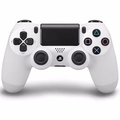 دسته بازی بیسیم DualShock 4 برای PS4 (سفید Glacier White)