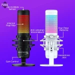 خرید میکروفون استریمینگ هایپر ایکس QuadCast S (RGB) | بهترین قیمت و ارسال فوری - Image 2