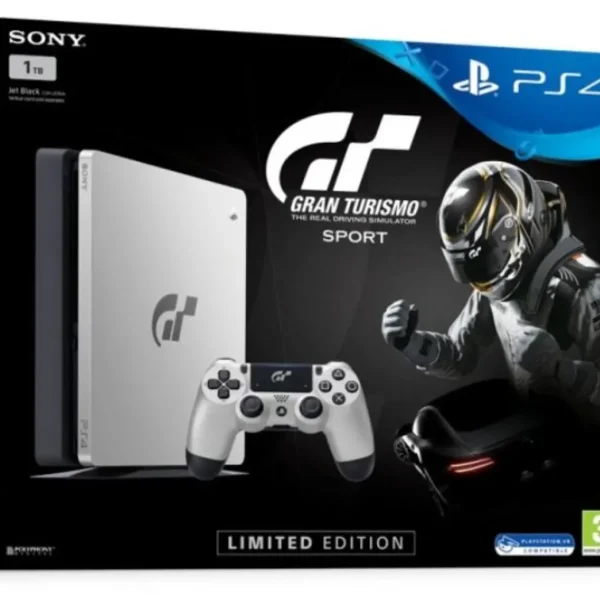 خرید کنسول بازی پلی‌استیشن 4 اسلیم لیمیتد ادیشن Gran Turismo Sport | بهترین قیمت و ارسال فوری