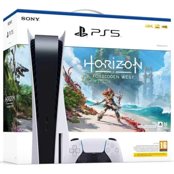 خرید کنسول بازی پلی‌استیشن 5 اسلیم لیمیتد ادیشن Horizon Forbidden West | بهترین قیمت و ارسال فوری