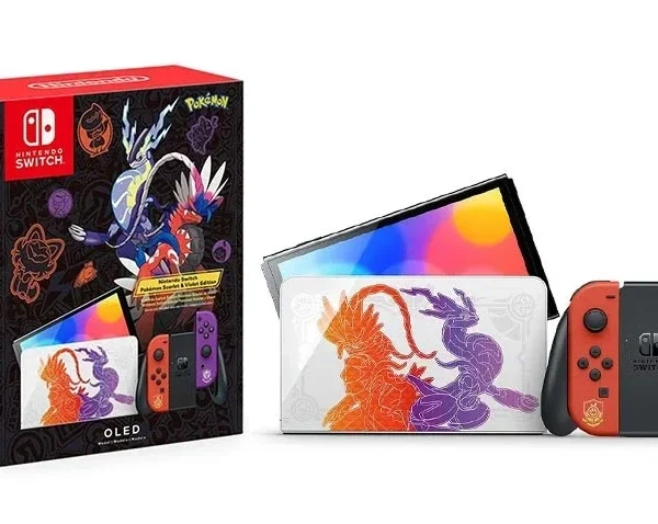 خرید کنسول بازی نینتندو سوییچ OLED لیمیتد ادیشن Pokémon Scarlet & Violet | بهترین قیمت و ارسال فوری