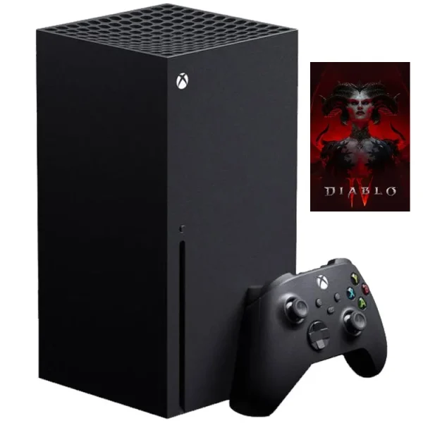 خرید کنسول بازی ایکس‌باکس سری ایکس لیمیتد ادیشن Diablo IV Bundle | بهترین قیمت و ارسال فوری